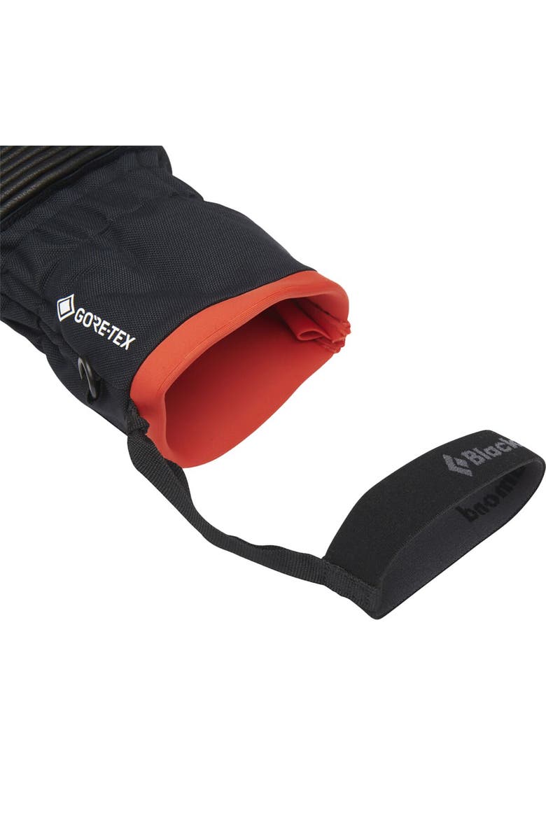 Black Diamond Progression Mitten, Alternate, color, Black/Black