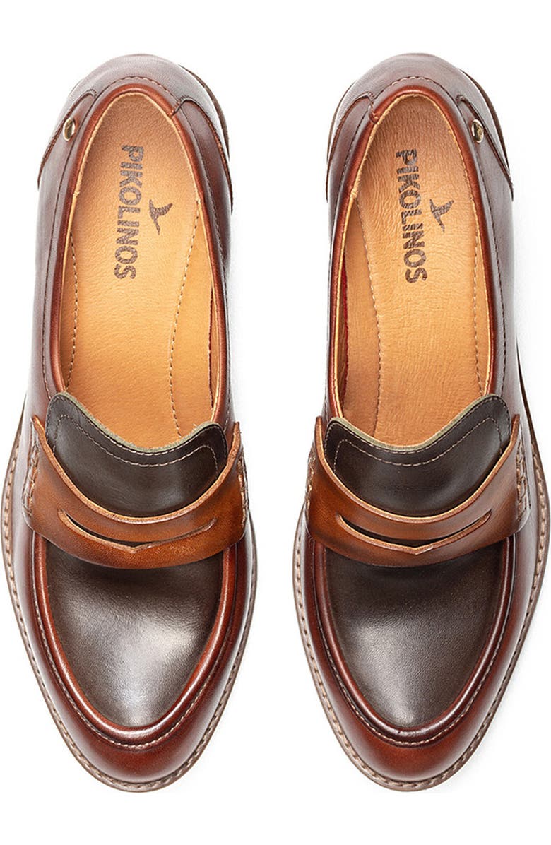 PIKOLINOS Llanes Loafer Pump, Alternate, color, Cognac
