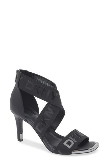 Shop Dkny Bronx Sandal In Black