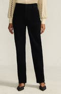Lands' End Corduroy High Rise Rail Straight Leg Pants