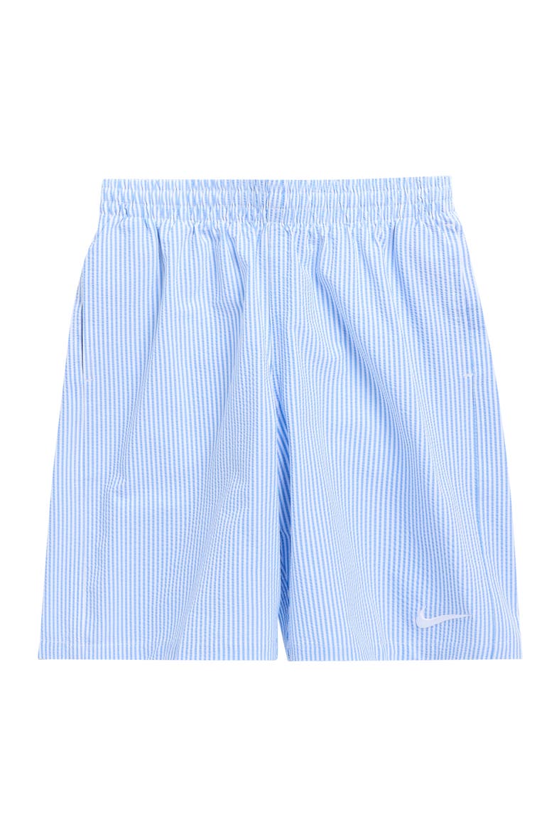 Kids' 7-Inch Volley Swim Shorts, Main, color, 434 BLUE CRYSTAL