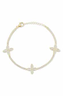 SPHERA MILANO Flower Station CZ Tennis Bracelet