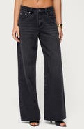 EDIKTED Ery Low Rise Wide Leg Jeans