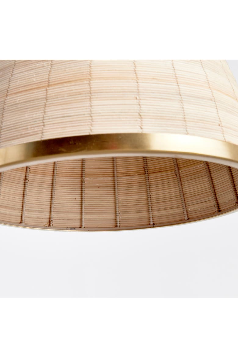 Maye Petite Bell Pendant, Alternate, color, Brown