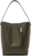 AllSaints Alba Leather Hobo Bag