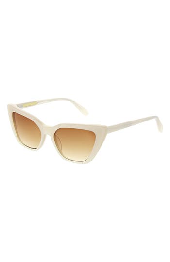 Bcbg 54mm Slim Gradient Cat Eye Sunglasses