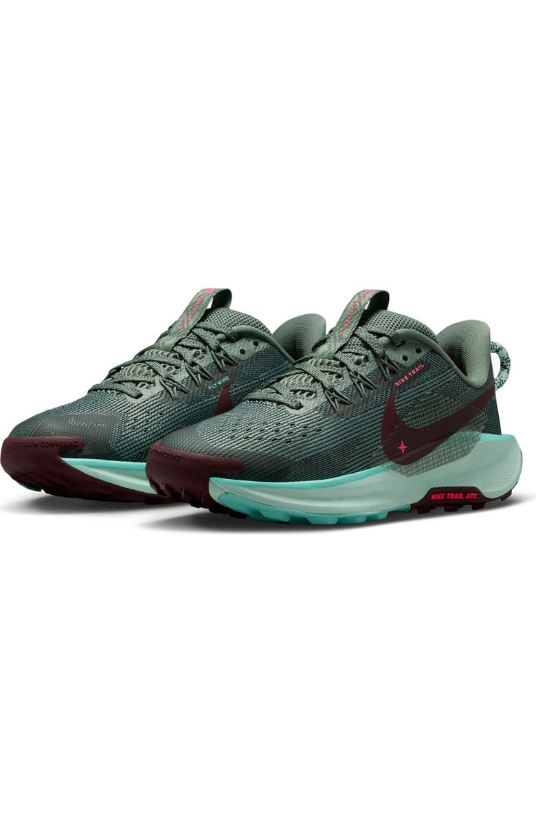 Nike Kids' Pegasus Trail 5 Trail Running Shoe, Main, color, 301 Clygrn/Minfoa