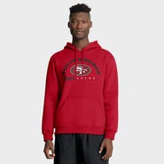 FANATICS Men's Fanatics Scarlet San Francisco 49ers Delay of Game Legacy Pullover Hoodie