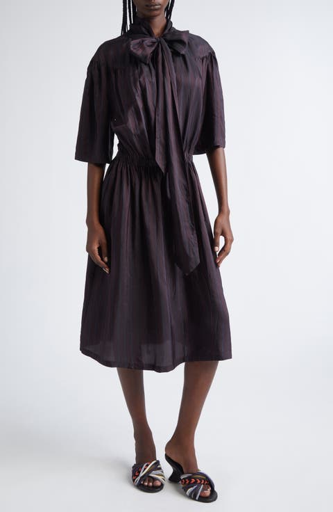 Daffino Stripe Midi Dress