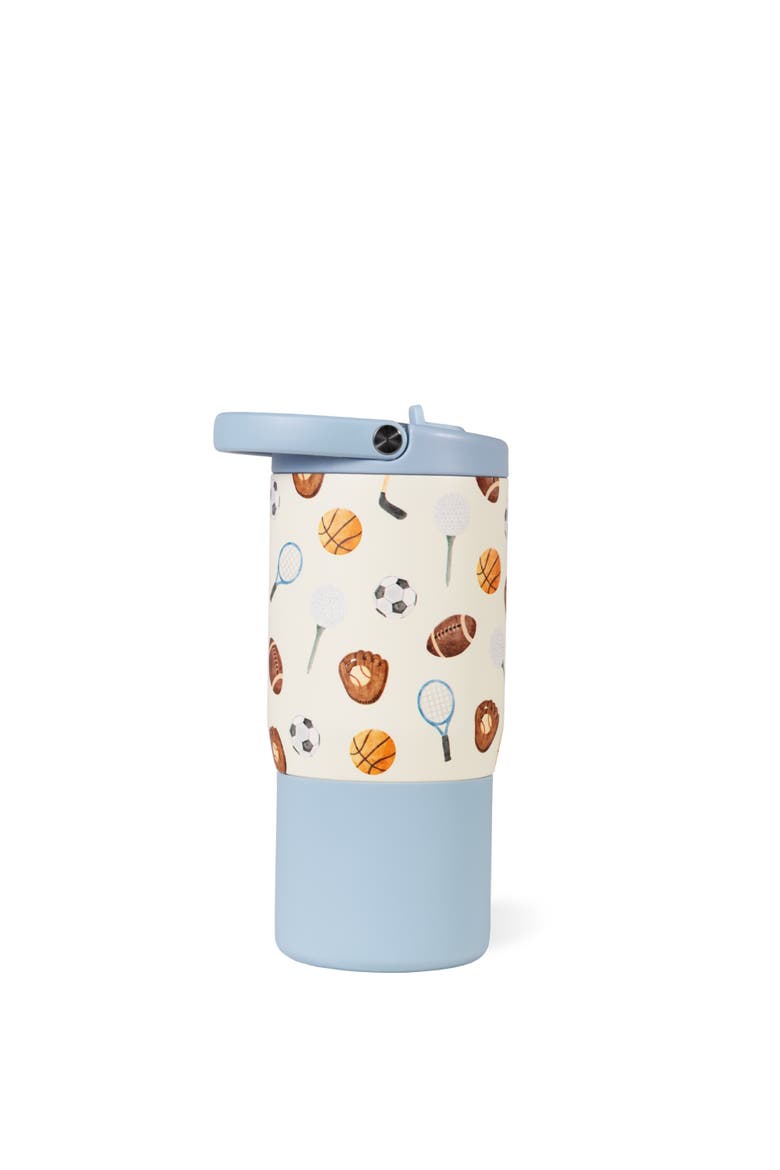 Kids 14 oz Sport Water Bottle - Stainless Steel, Insulated, 100% Leakproof, With Carry Handle, BPA-Free, Kid-Friendly Design, Main, color, Sports
