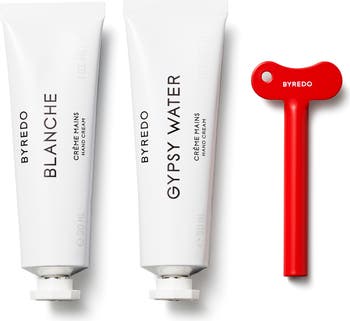 【保障できる】 Cream Hand Mains Les BYREDO Gift Water Gypsey & Blanche Set ハンドケア・ハンドクリーム