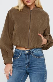 Princess Polly Jessalyn Faux Sude Jacket