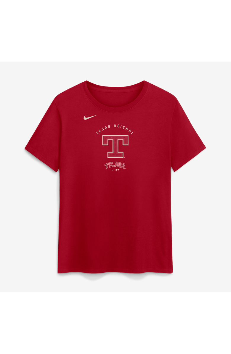 Nike Women's Nike Red Texas Rangers 2026 City Connect Arch T-Shirt, Main, color, Red