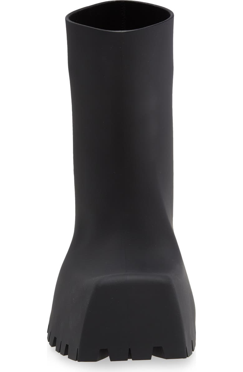 Balenciaga Trooper Rubber Boot, Alternate, color,