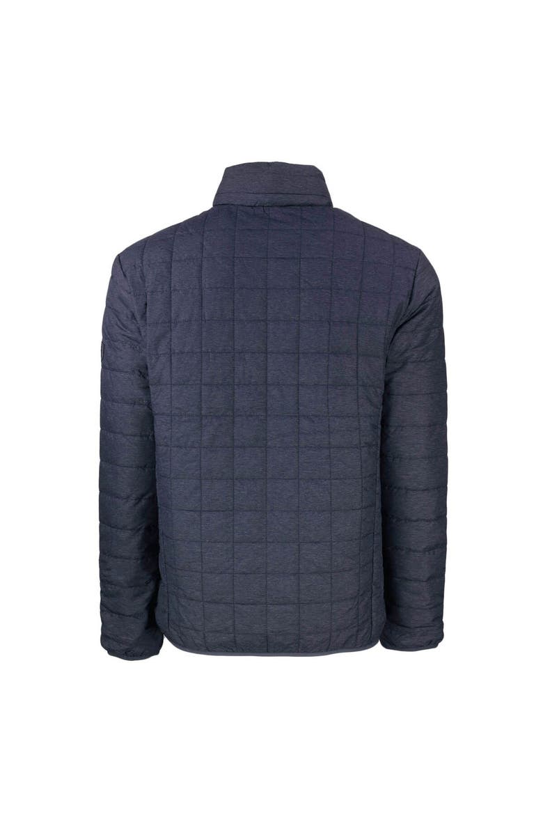 Cutter & Buck Men's Cutter & Buck Heather Navy Portland Sea Dogs Rainier PrimaLoft Eco Insulated Full-Zip Puffer Jacket, Alternate, color, 