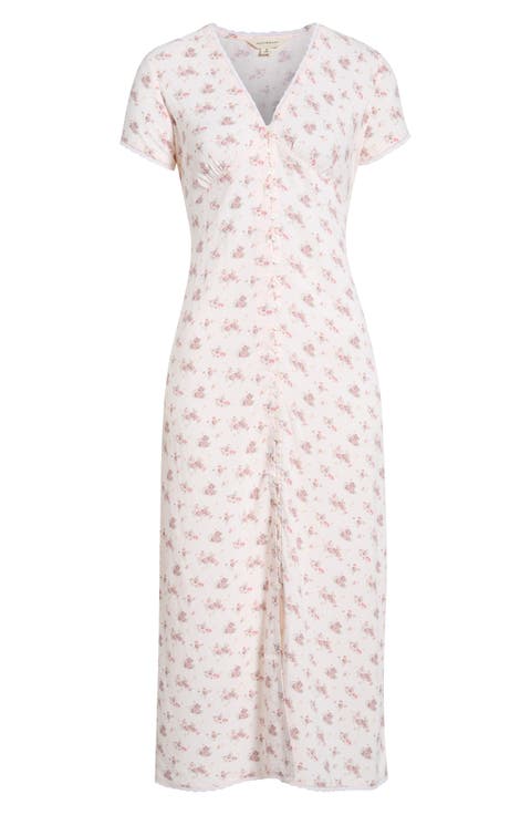 Simone Floral Midi Dress