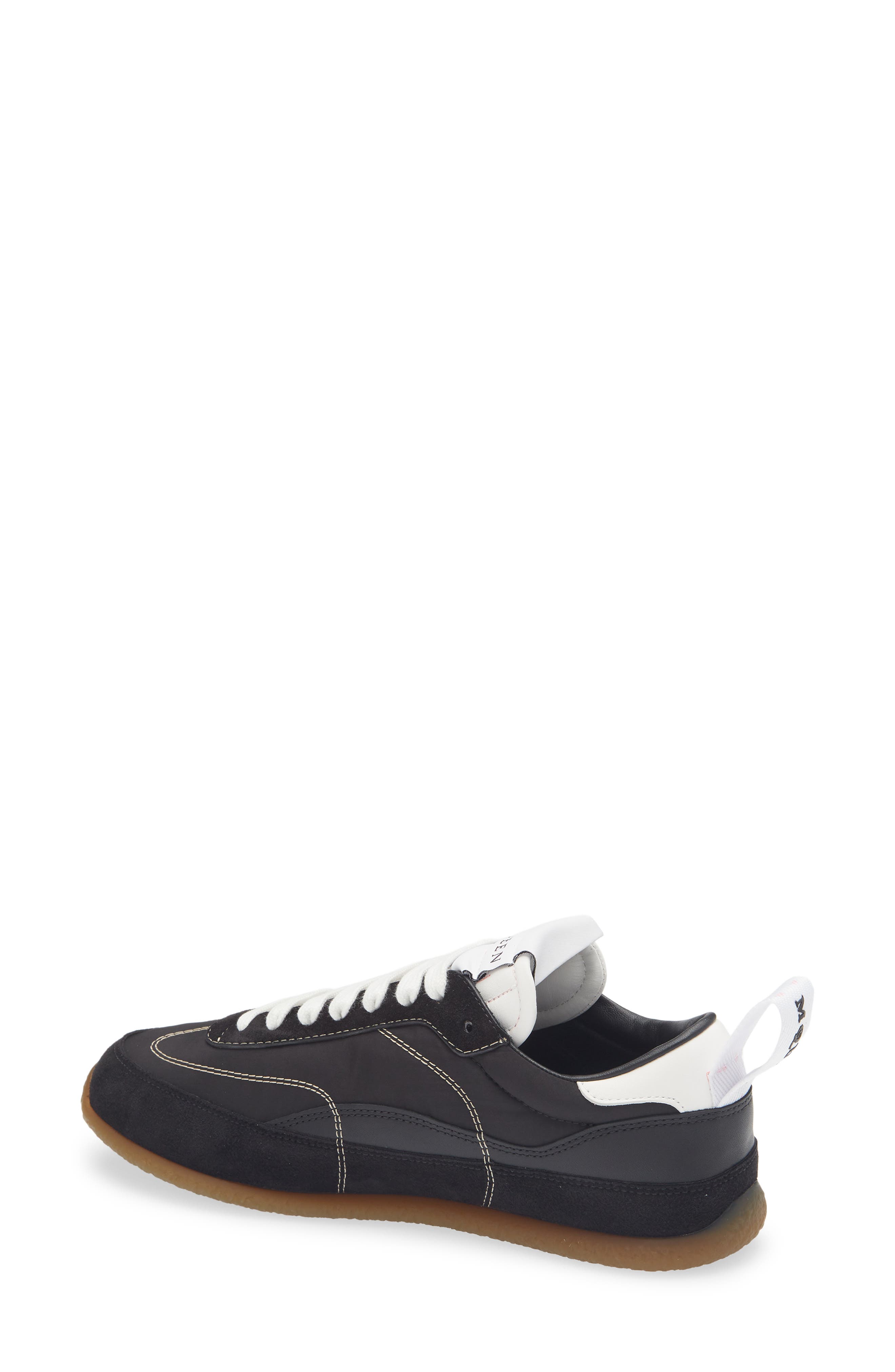 McQueen Velo Sneaker, Alternate, color, Black