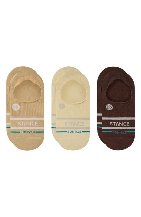 3-Pack Core No Show Socks