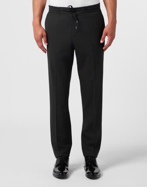 Wool Jogging Trousers Men
