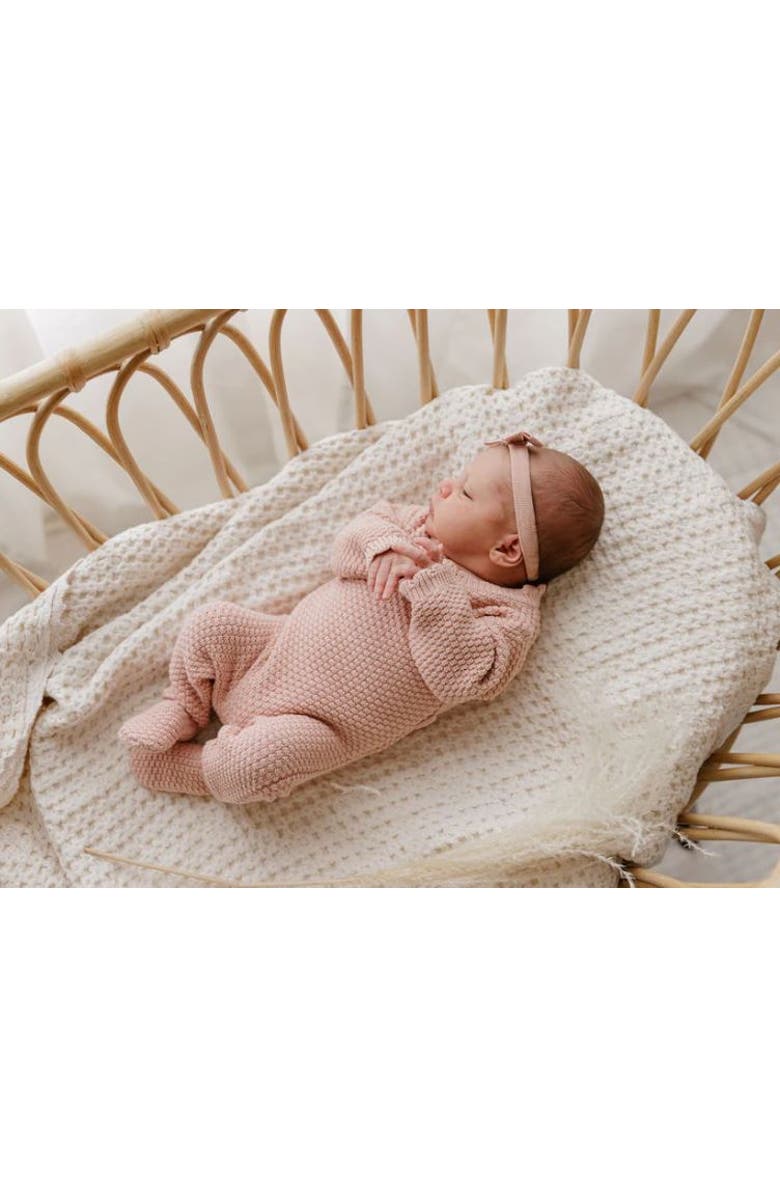 Ely's & Co. Looms Moss Knit Collection - Footie, Alternate, color,