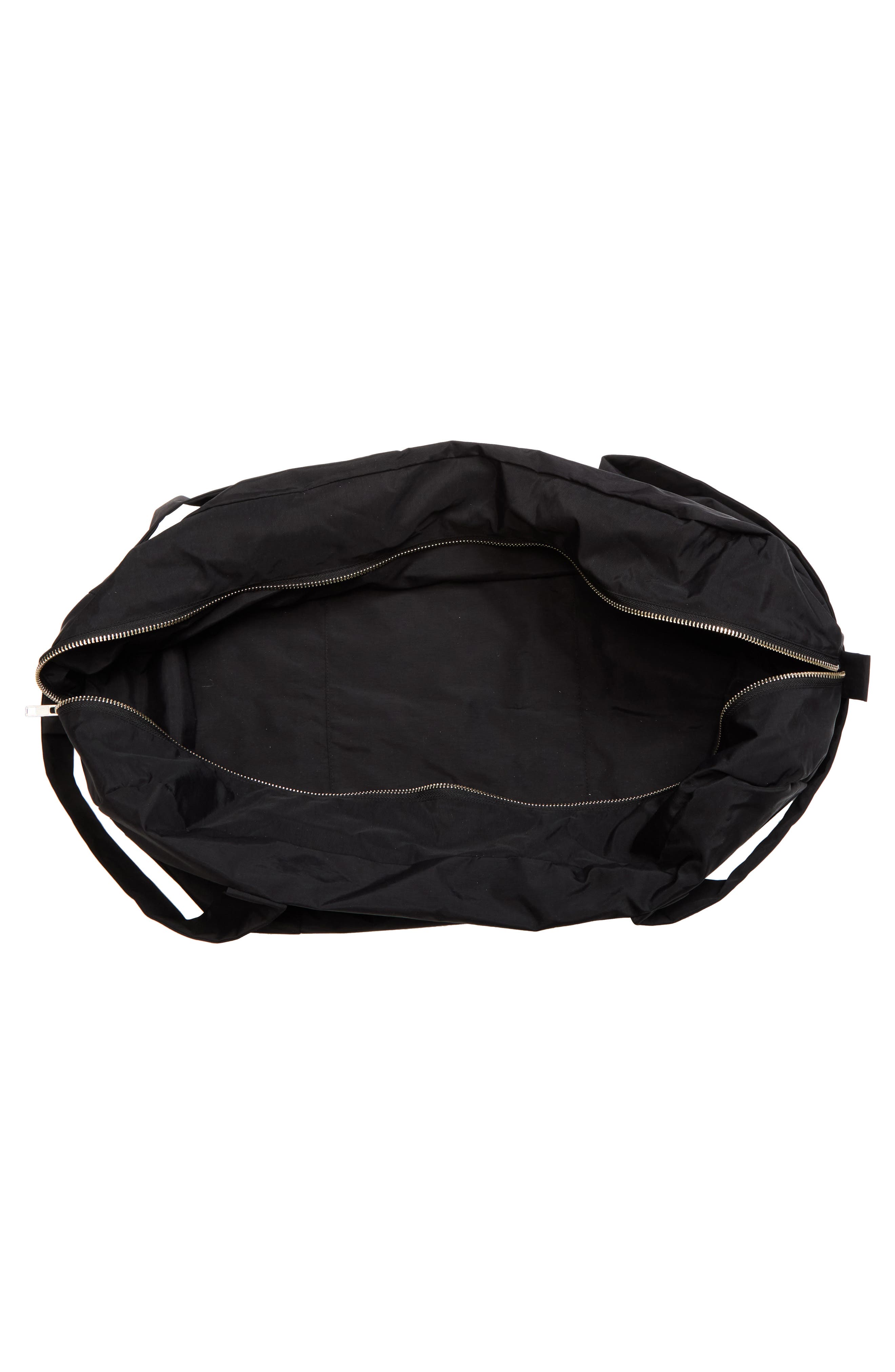 Nylon Travel Bag, Alternate, color, BLACK
