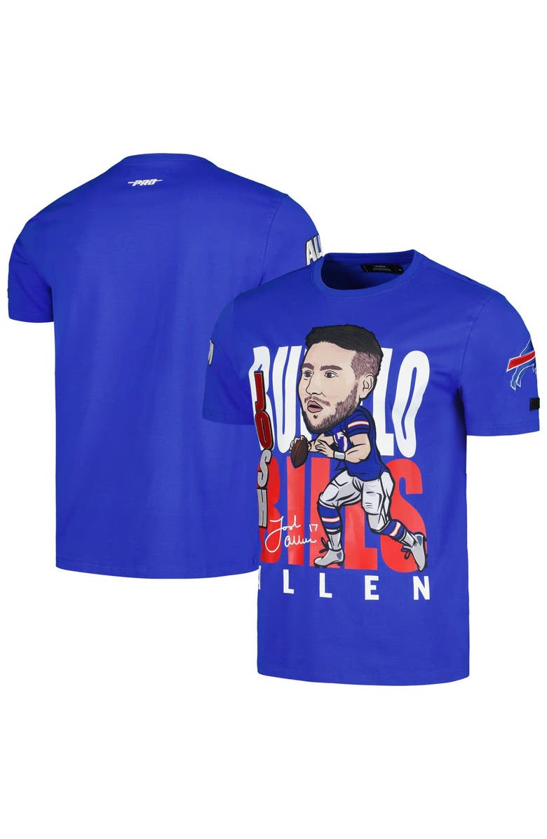 PRO STANDARD Men's Pro Standard Josh Allen Royal Buffalo Bills Avatar Remix Player Graphic T-Shirt, Alternate, color, 