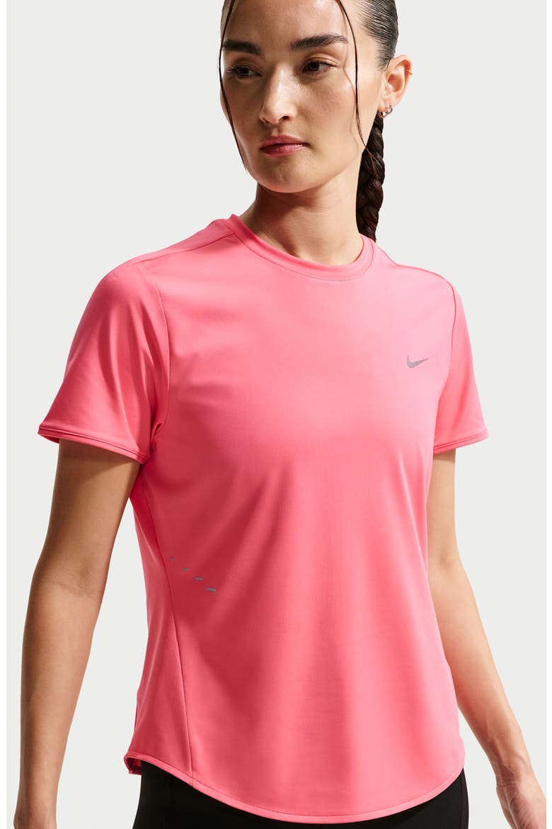 Swift Dri-FIT Short Sleeve Running Top, Alternate, color, SEA CORAL