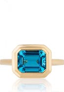 GOSHWARA Manhattan Emerald Cut Ring