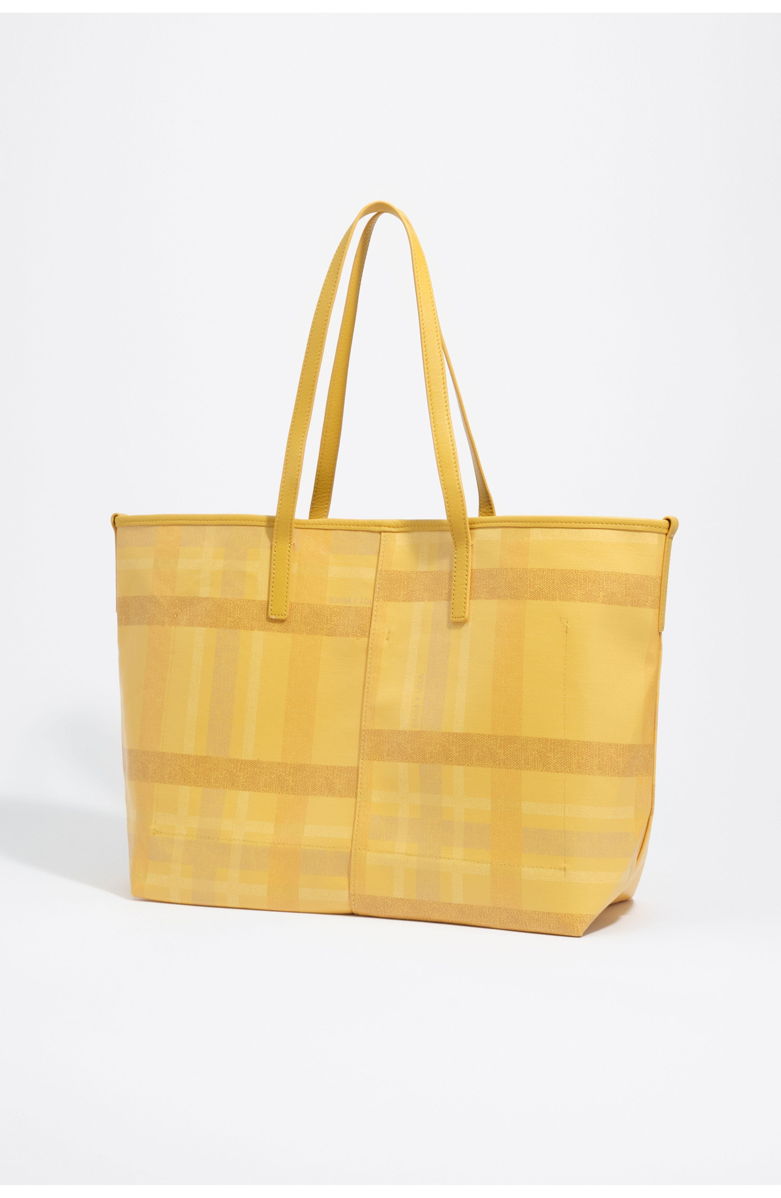 Large Pony Shopper Bag, Alternate, color, TARTAN