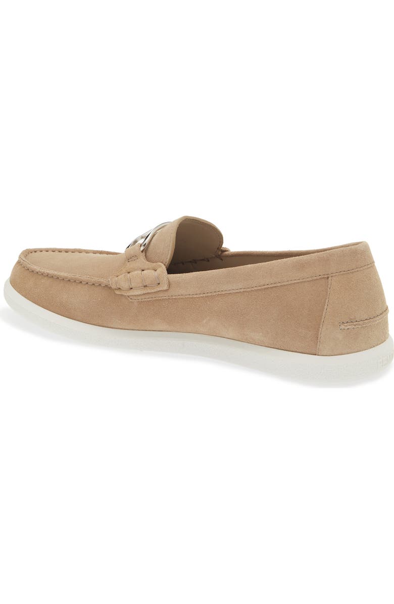 Fendi O'Lock Loafer, Alternate, color, F0f9j Biscuit