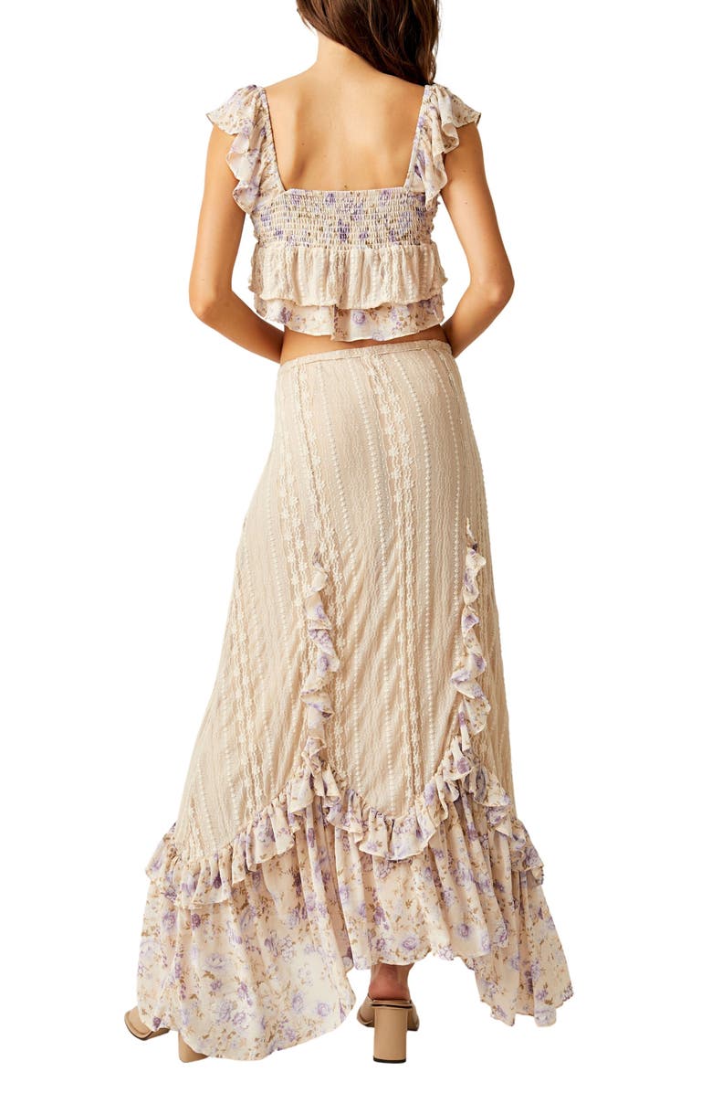 Free People Now & Then Top & Skirt Set, Alternate, color, 