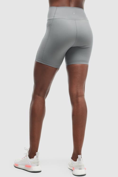 Peloton Cadent 7" Laser Perforated Bike Short In Sage Green