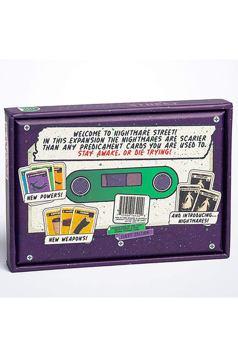 Nightmare Street Expansion Party Card Game, Alternate, color, Purple