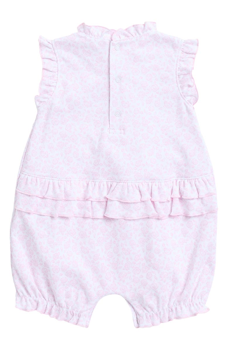 Kissy Kissy Floral Print Ruffle Sleeveless Romper, Alternate, color,