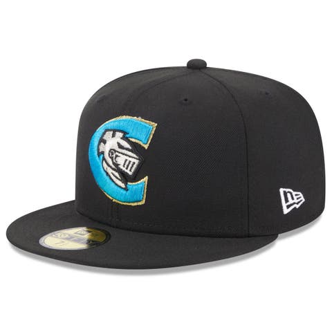 Men's New Era Black Charlotte Knights Authentic Collection Alternate Logo 59FIFTY Fitted Hat