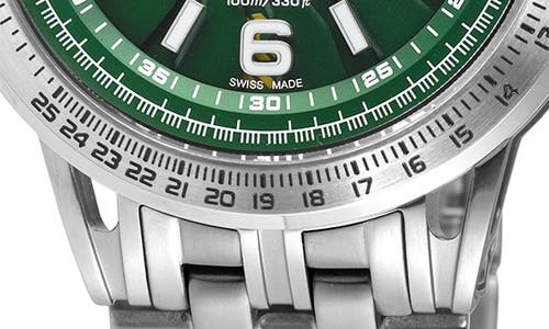 Gevril Wind Master Automatic Bracelet Watch, 44mm In Silver