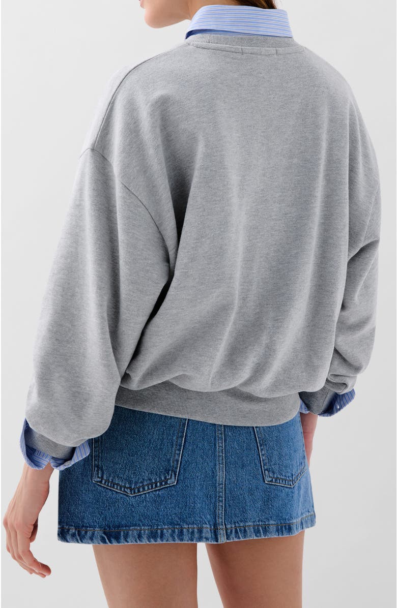 Scalpers Corporate Sweater, Alternate, color, Greymelange