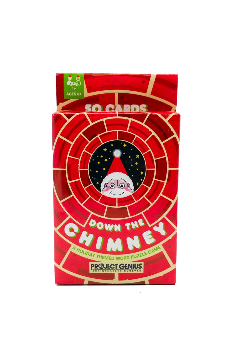Holly Jolly Down The Chimney A Holiday Themed Word Puzzle Game, 50 Word Ladder Challenges, Alternate, color, Multicolored