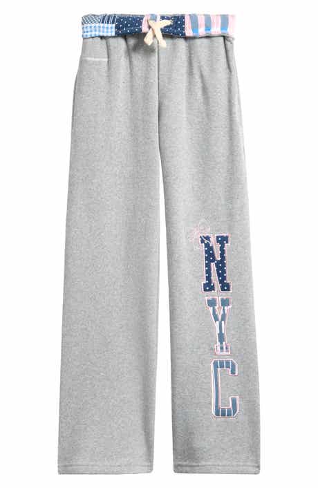 Kids' City Patch Wide Leg Sweatpants