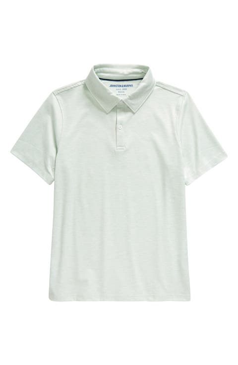 Kids' Micro Stripe Polo