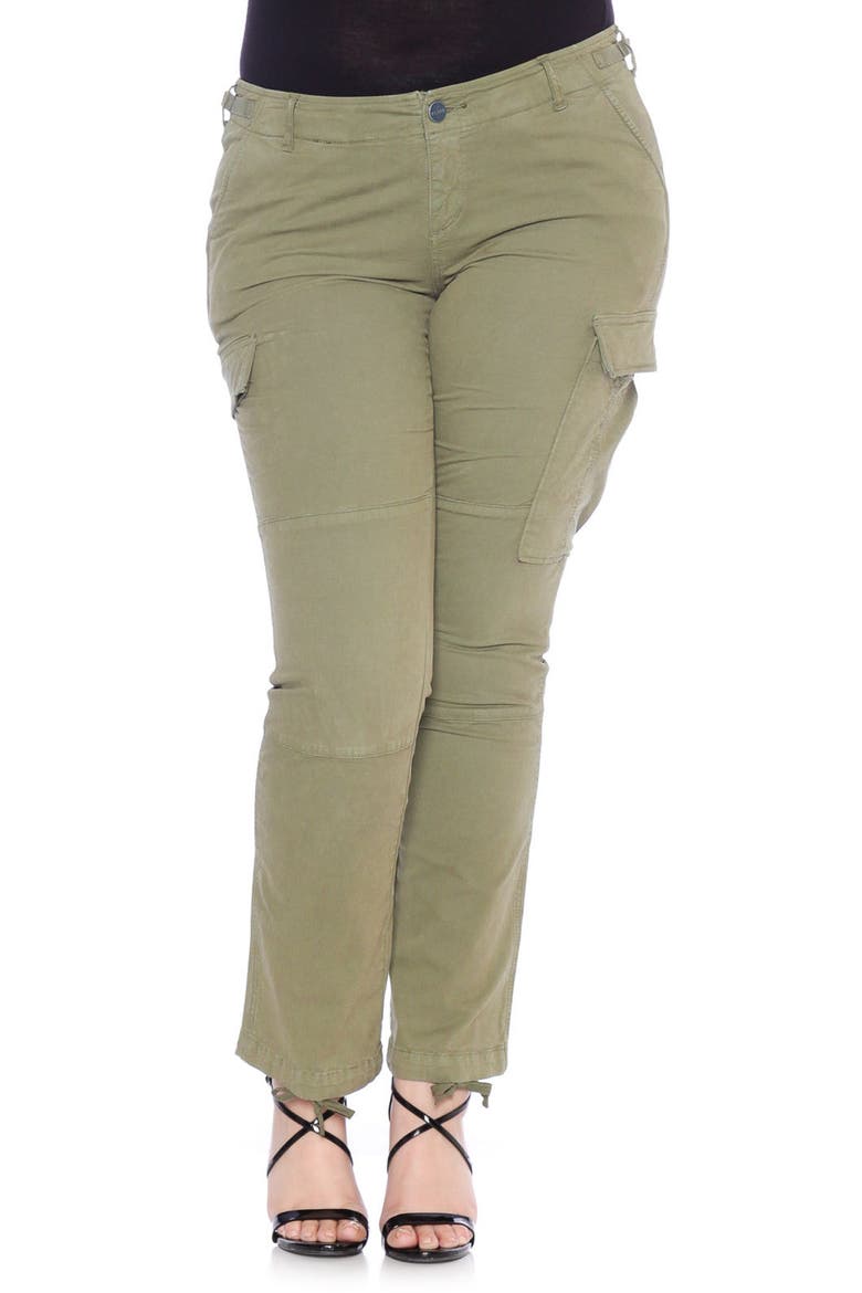 Twill Cargo Pants, Main, color, OLIVE