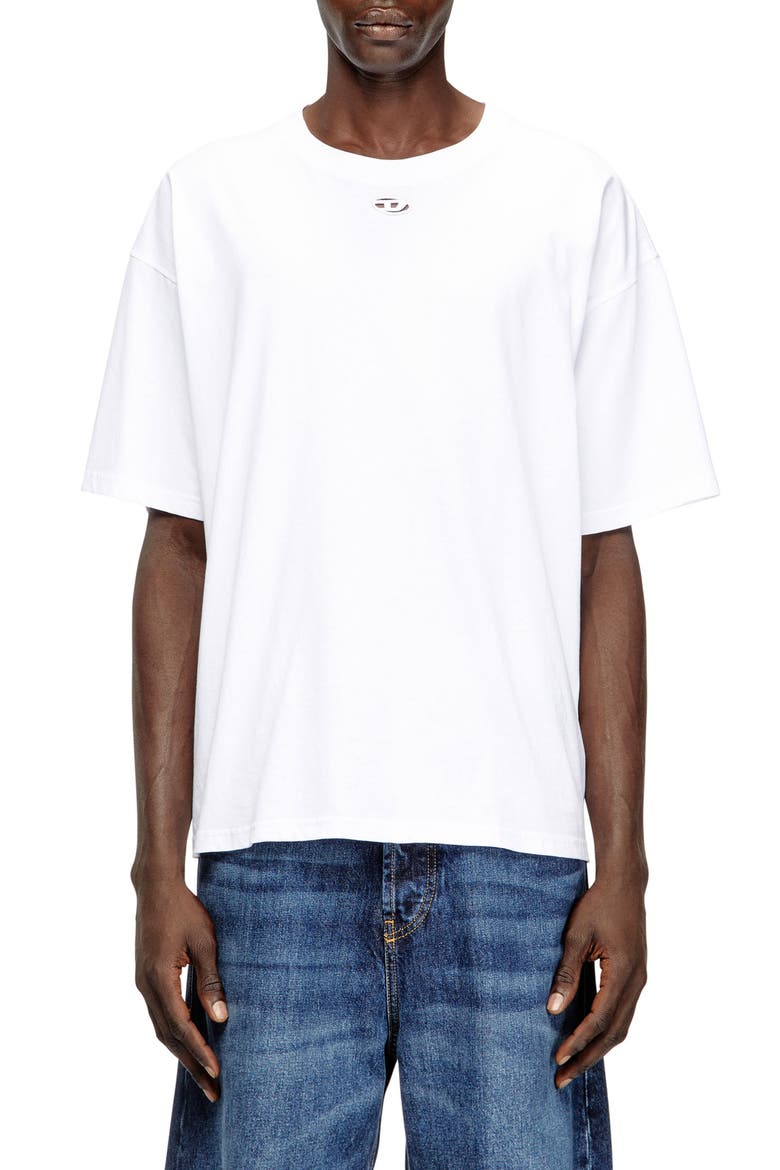 T-Boxt-DCO Cotton T-Shirt, Main, color, WHITE