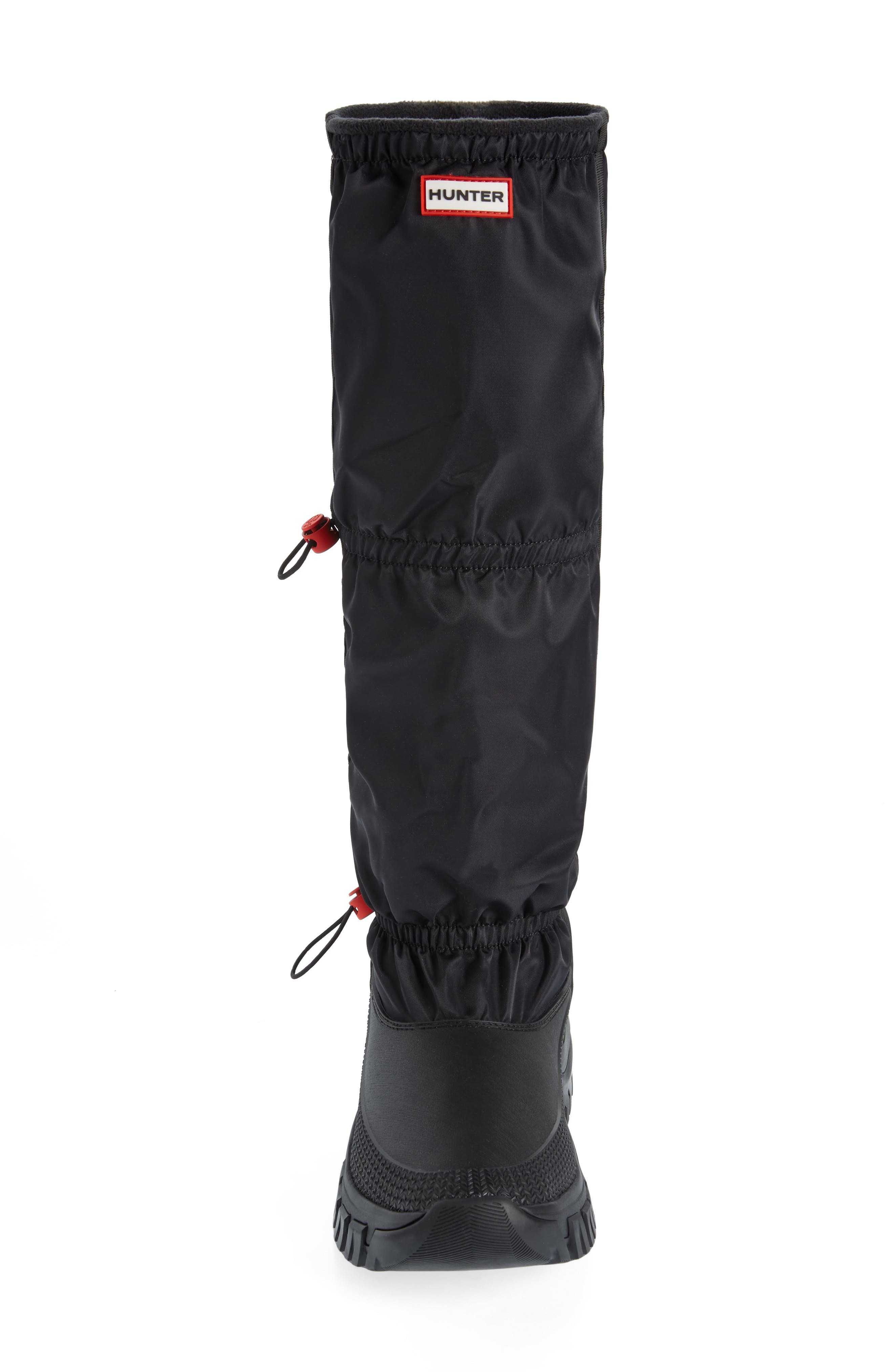 Hunter Wanderer Waterproof Insulated Tall Snow Boot, Alternate, color, 