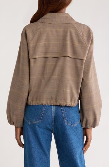 North Plaid Bomber Jacket
