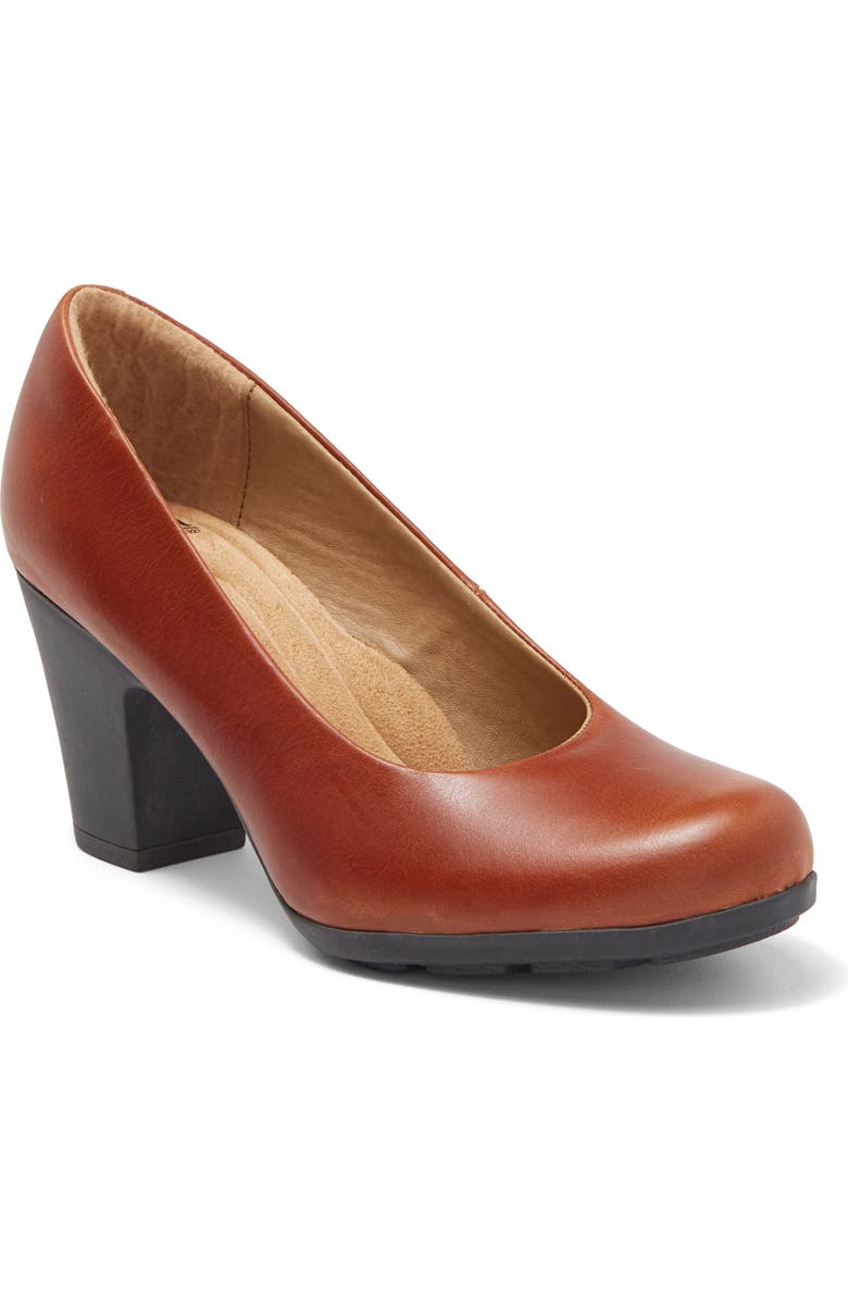 Söfft Nasia Leather Pump, Main, color, Cork
