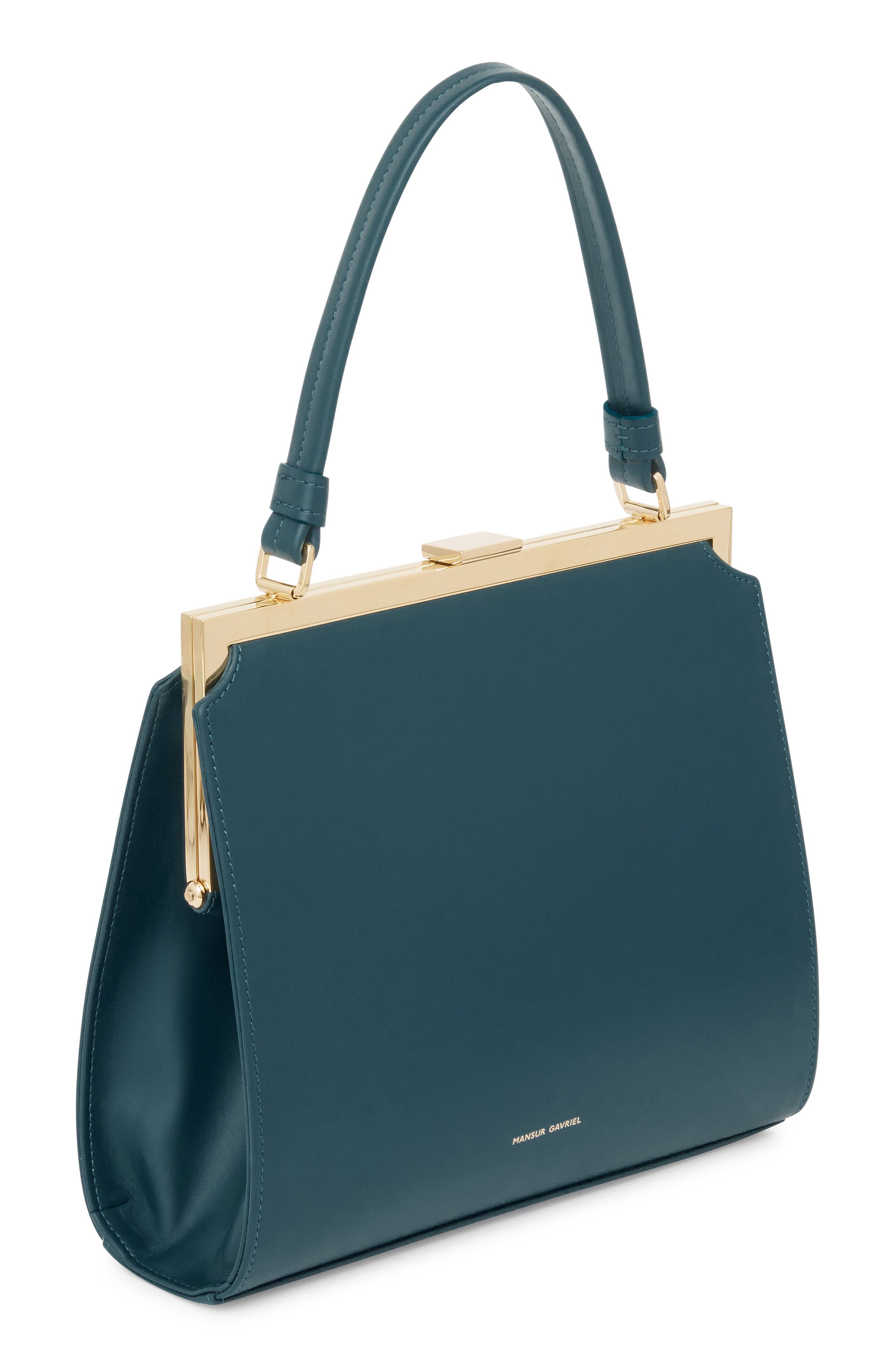Mansur Gavriel Elegant Leather Bag, Alternate, color, 