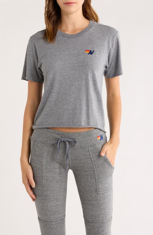 Aviator Nation Boyfriend T-shirt In Gray