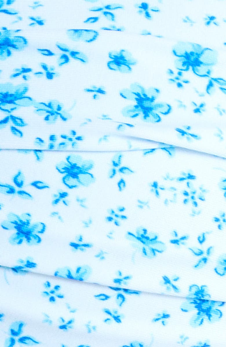 Kulani Kinis Strapless O-Ring Bikini Top, Alternate, color, Dream Flower