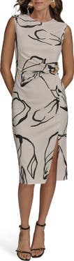 Donna Karan New York Gathered Sheath Dress