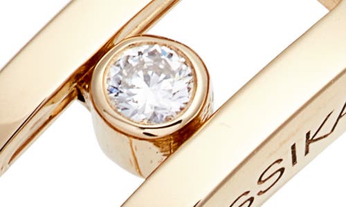 Messika Move Uno Diamond Ring In Yellow Gold